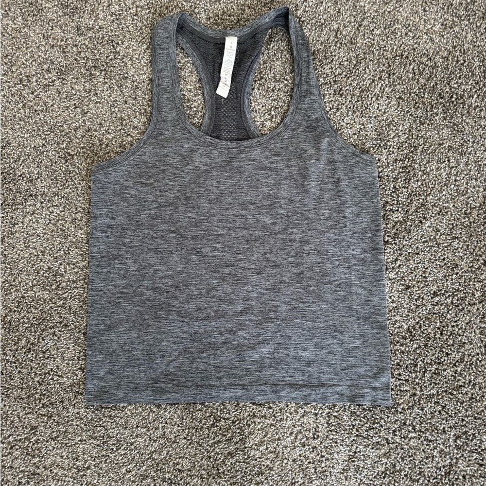 Lululemon Athletica Gray Tank Top